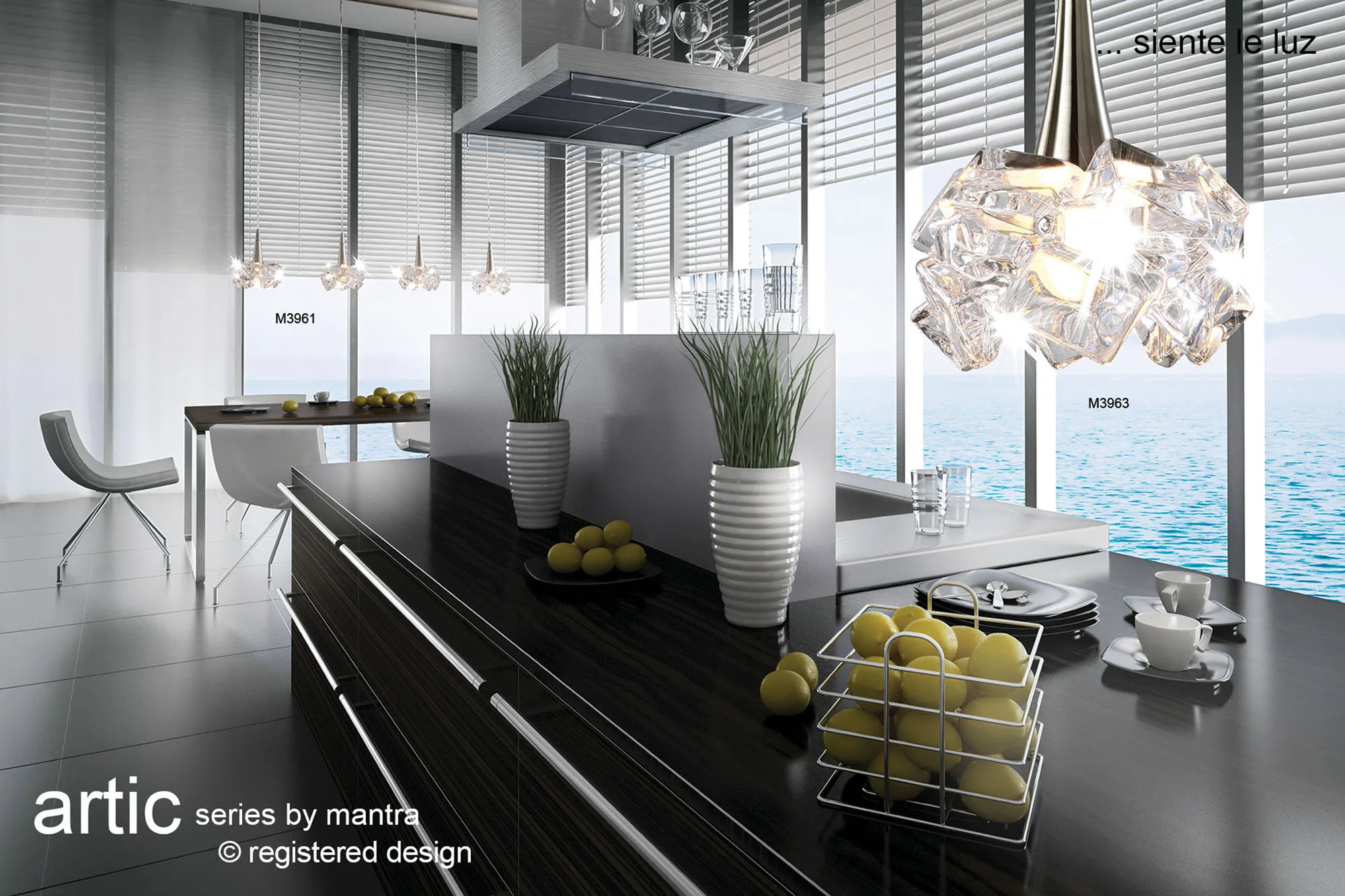 Artic Ceiling Lights Mantra Linear Fittings